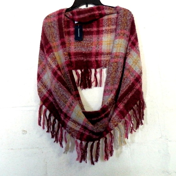 Charter Club Boucle Plaid Infinity Scarf New 34.50 - Picture 3 of 7
